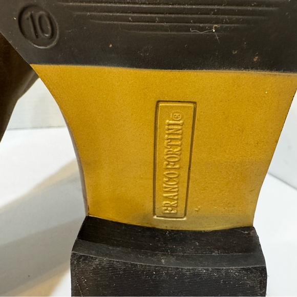 Franco Sarto Ontario Leather Heeled Knee High Riding Boots size 10 M - Picture 8 of 8